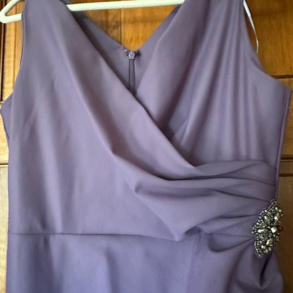 Alex Evenings  women’s lilac gown size 12 petite - Picture 2 of 3